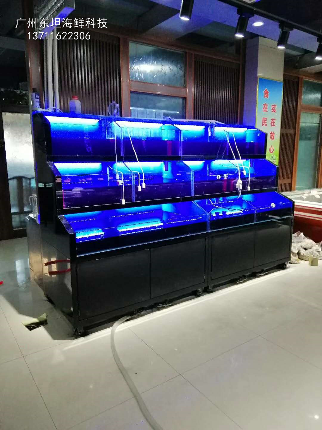 廣州海鮮池定做價格-廣州定做海鮮池工程-海鮮池定做尺寸