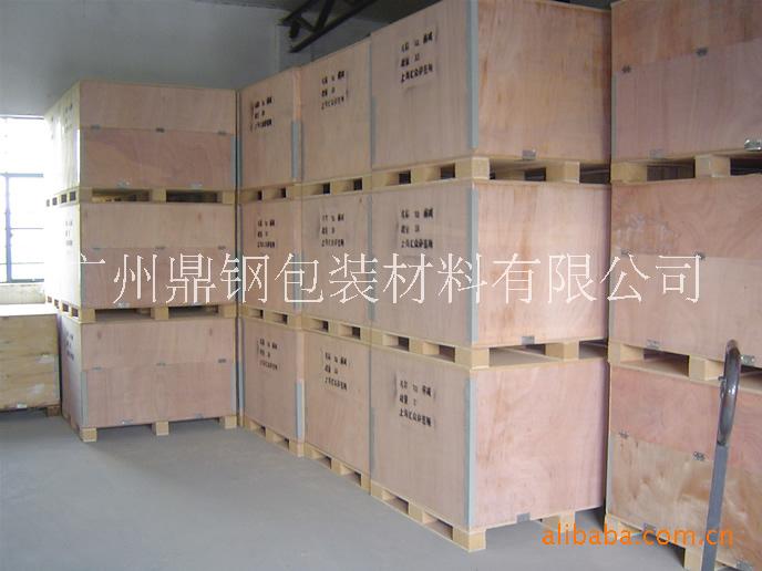 定制各尺寸的環(huán)保木箱 *疫鋼帶箱 出口木箱