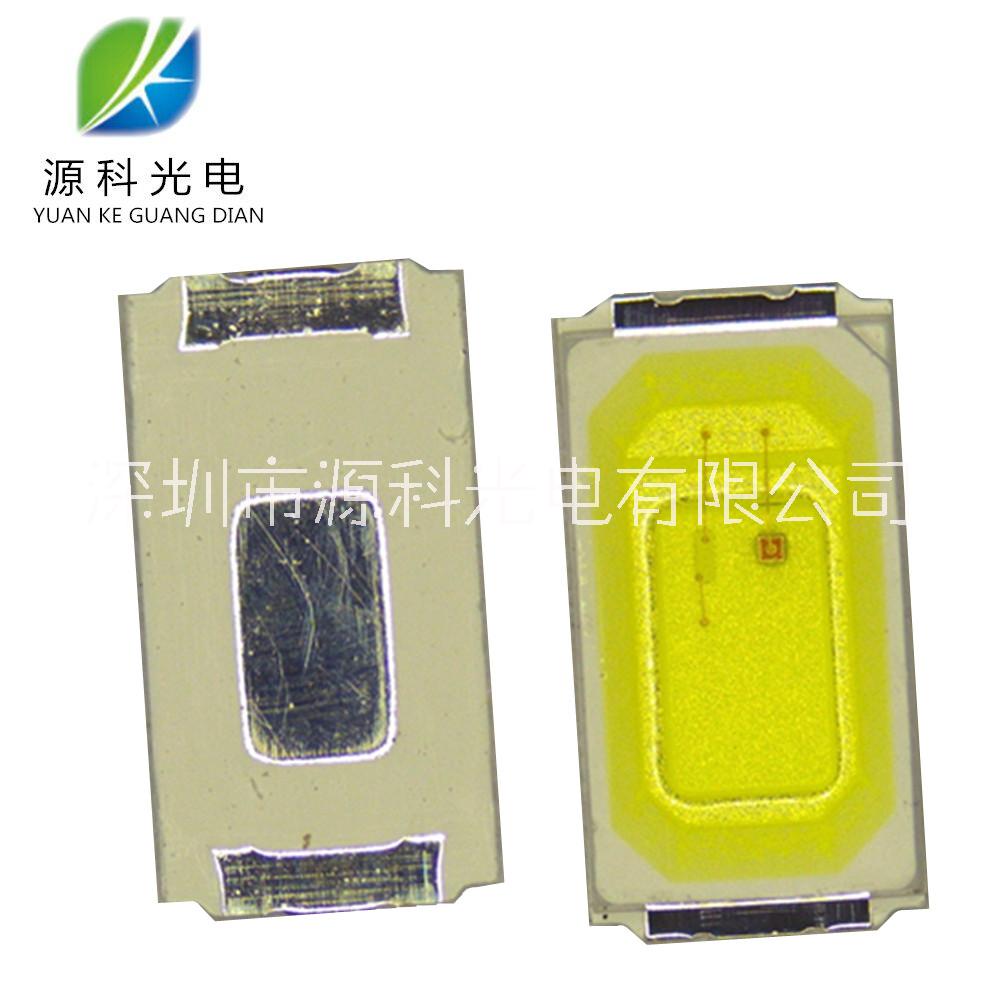 廠家供應(yīng) 5730黃白雙色小功率0.2W 純金線 銅支架 SMD5730黃白