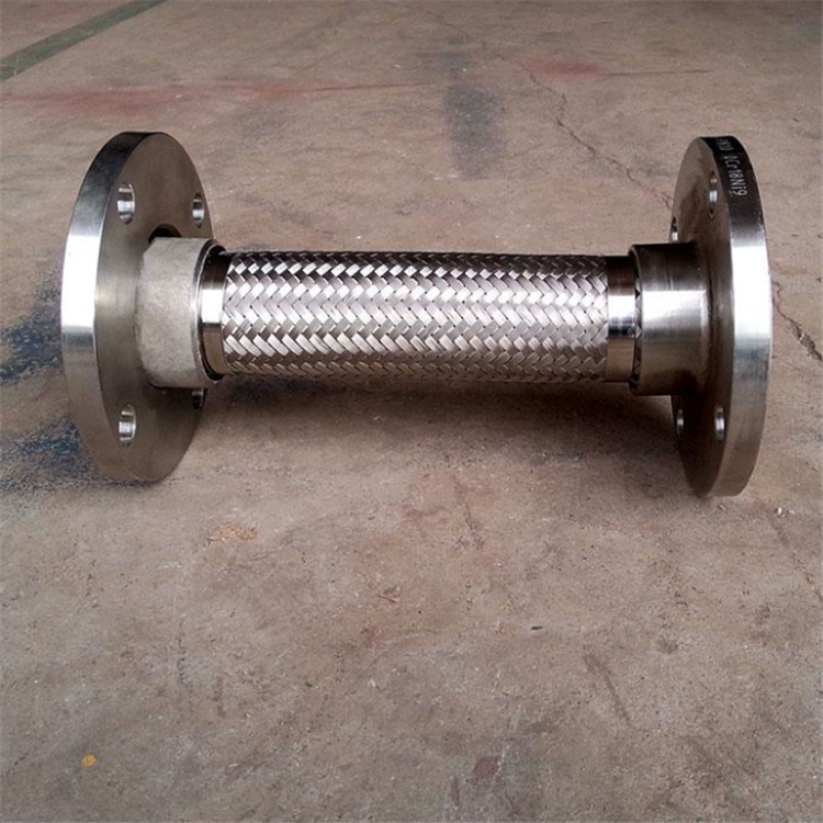 不銹鋼波紋軟管 金屬軟管總成 法蘭焊接金屬軟管 金屬波紋管 襯四氟金屬軟管