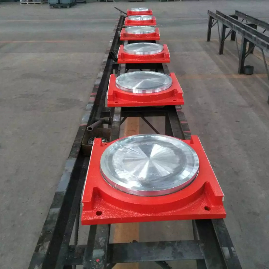 寧夏蓄水池引水渠用橋梁盆式橡膠支座GPZ(II)6DX盆式支座二型大位移滑動盆式支座