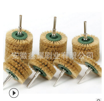 文玩刷子 拋光文玩鋼絲工具毛刷廠家 定制拋光刷