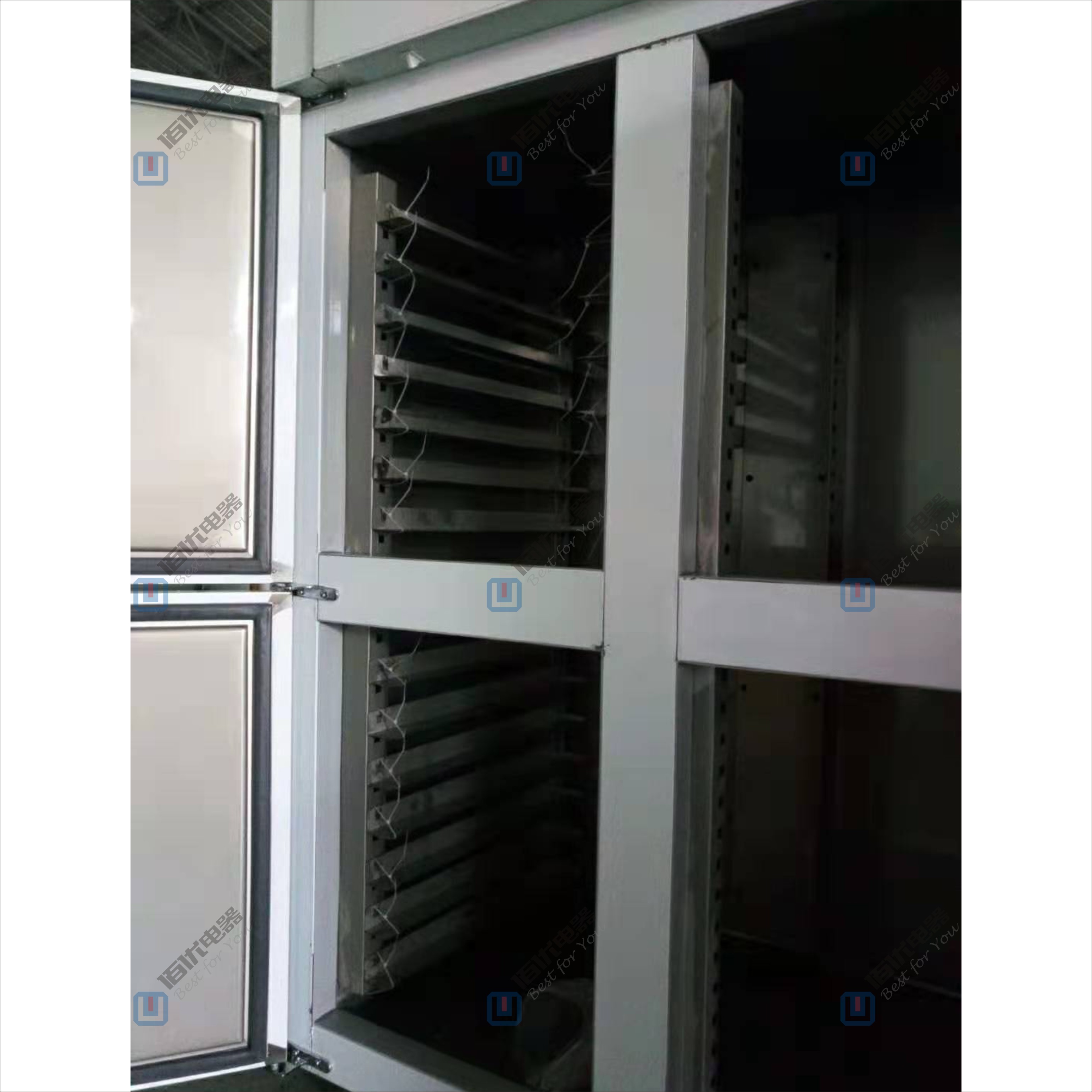 雙門冰箱，商用插盤烤盤柜，商用風(fēng)冷冷凍柜冰柜 商用冰柜 立柜 冷柜 冷柜商用