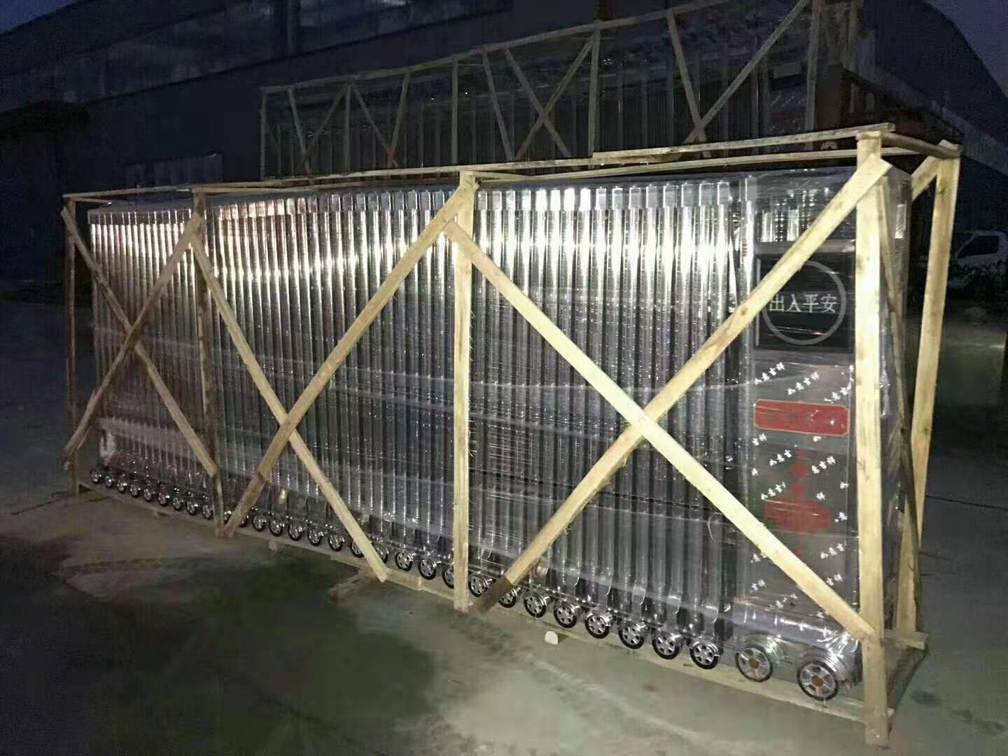 邯鄲學(xué)校電動伸縮門/邯鄲廠區(qū)不銹鋼電動伸縮門