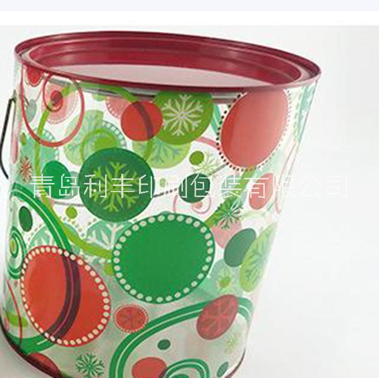 山東pet塑料馬口鐵罐/pet塑料馬口鐵罐/uv印刷制品/塑料罐身/pet馬口鐵罐