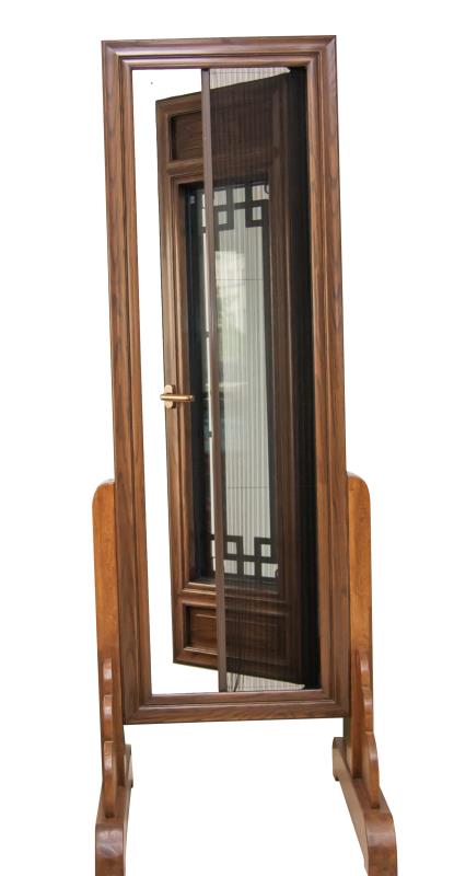 威杉大漢中式仿古鋁合金外開窗