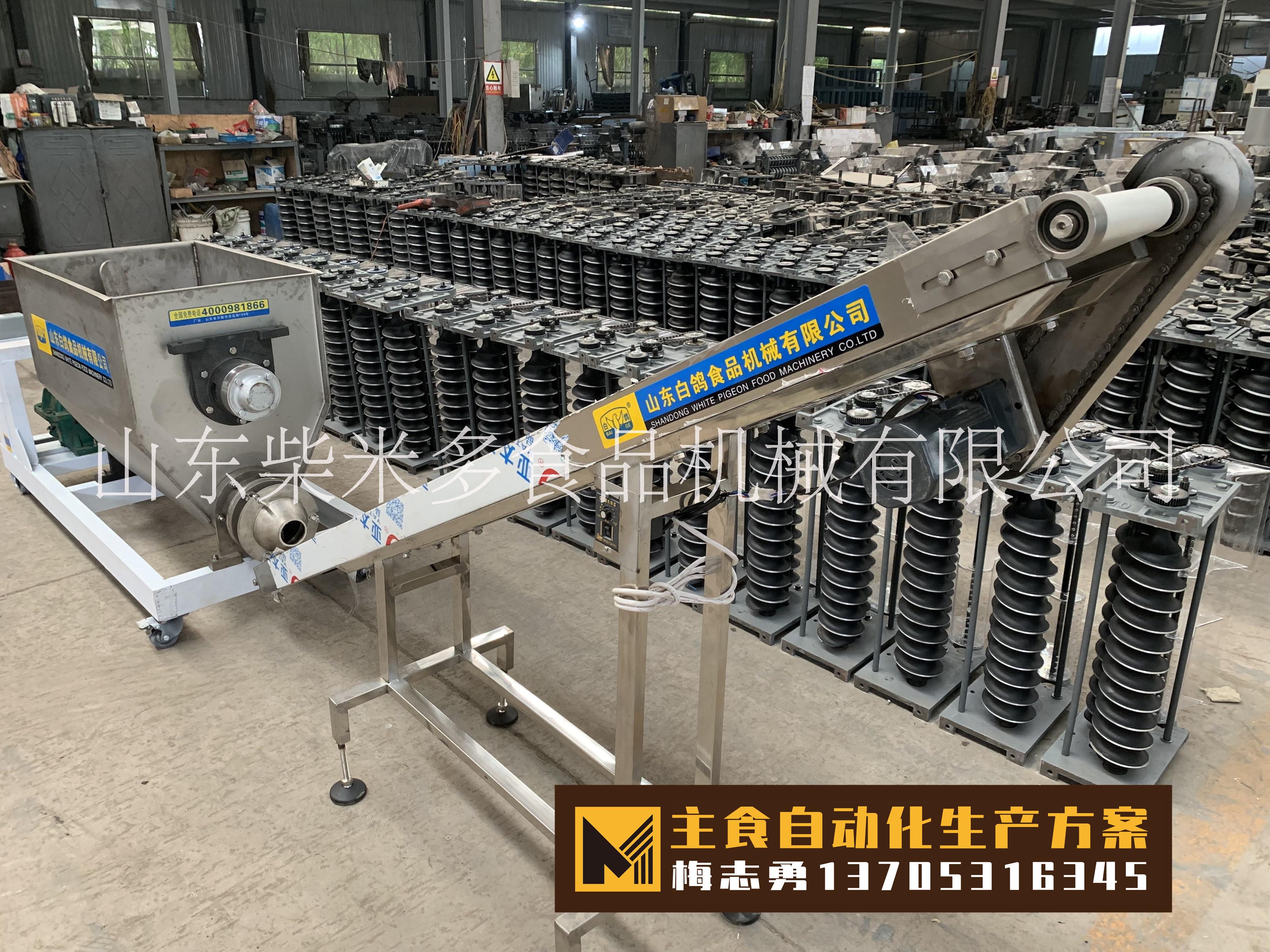 白鴿70-2對(duì)輥饅頭生產(chǎn)線小型生產(chǎn)線