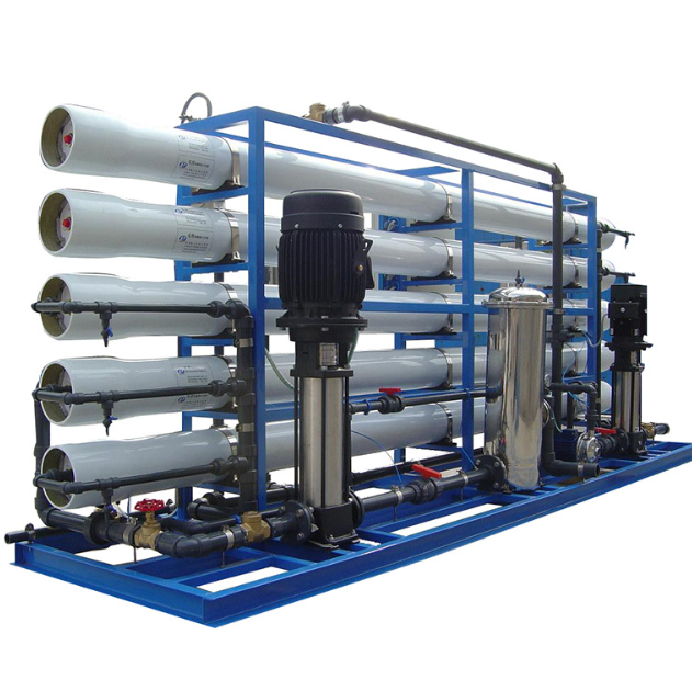 廠家直銷中水回用設(shè)備 一體化凈水器 大型超濾系統(tǒng) 二級反滲透機(jī)