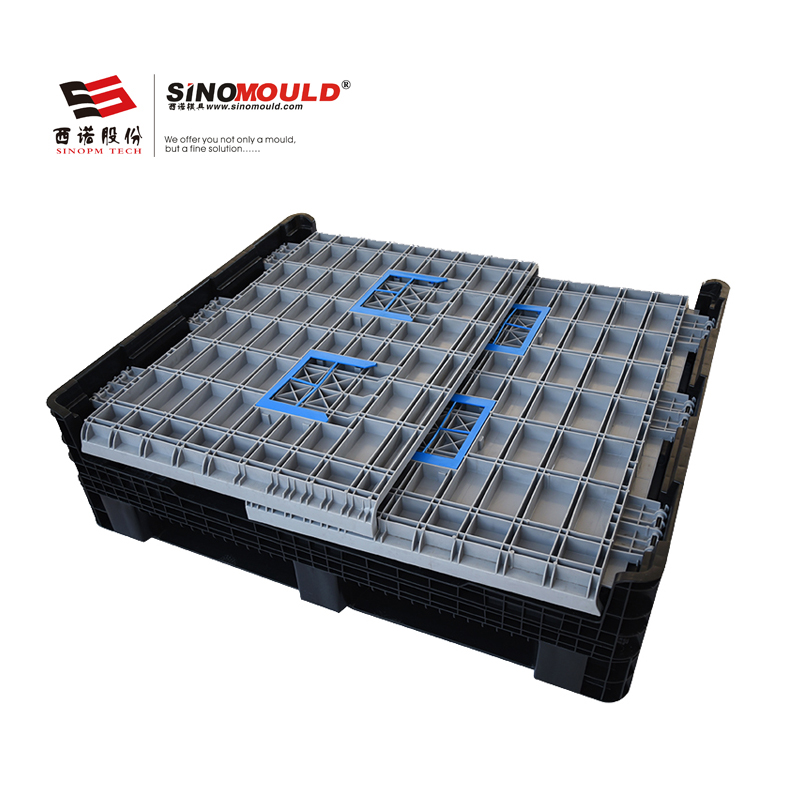 SHG塑料卡板箱 折疊卡板箱 塑料儲(chǔ)物箱 物流集運(yùn)箱批發(fā) 箱式托盤