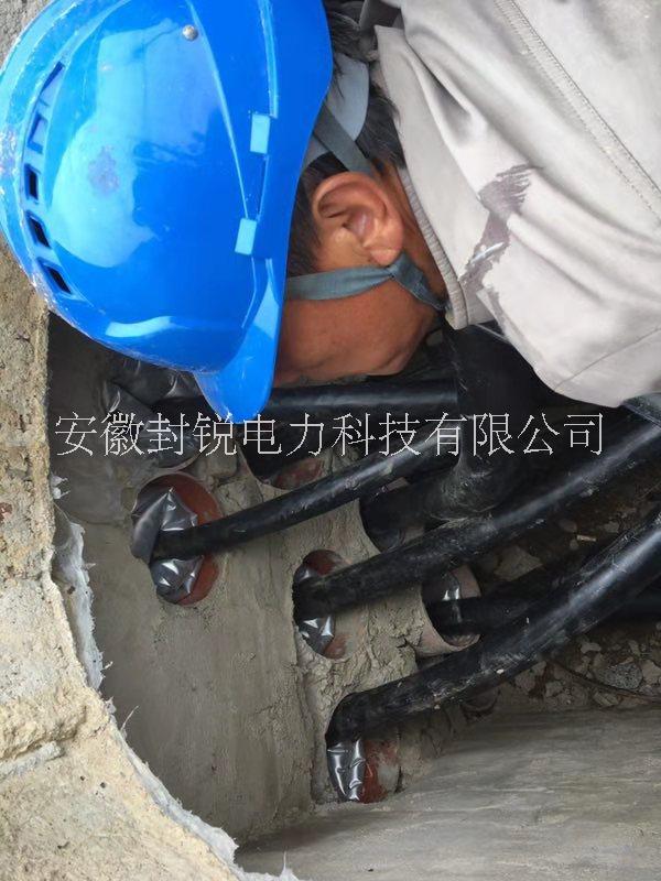 充氣型管道密封裝置安慶溫泉度假村封堵工程緊密施工中