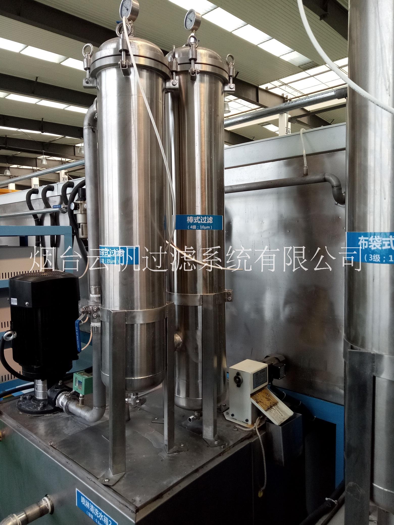 清洗機用刮板式過濾器