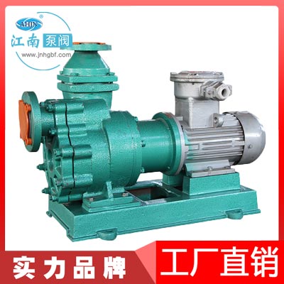江南ZCQ80-65-125氟塑料合金自吸磁力泵