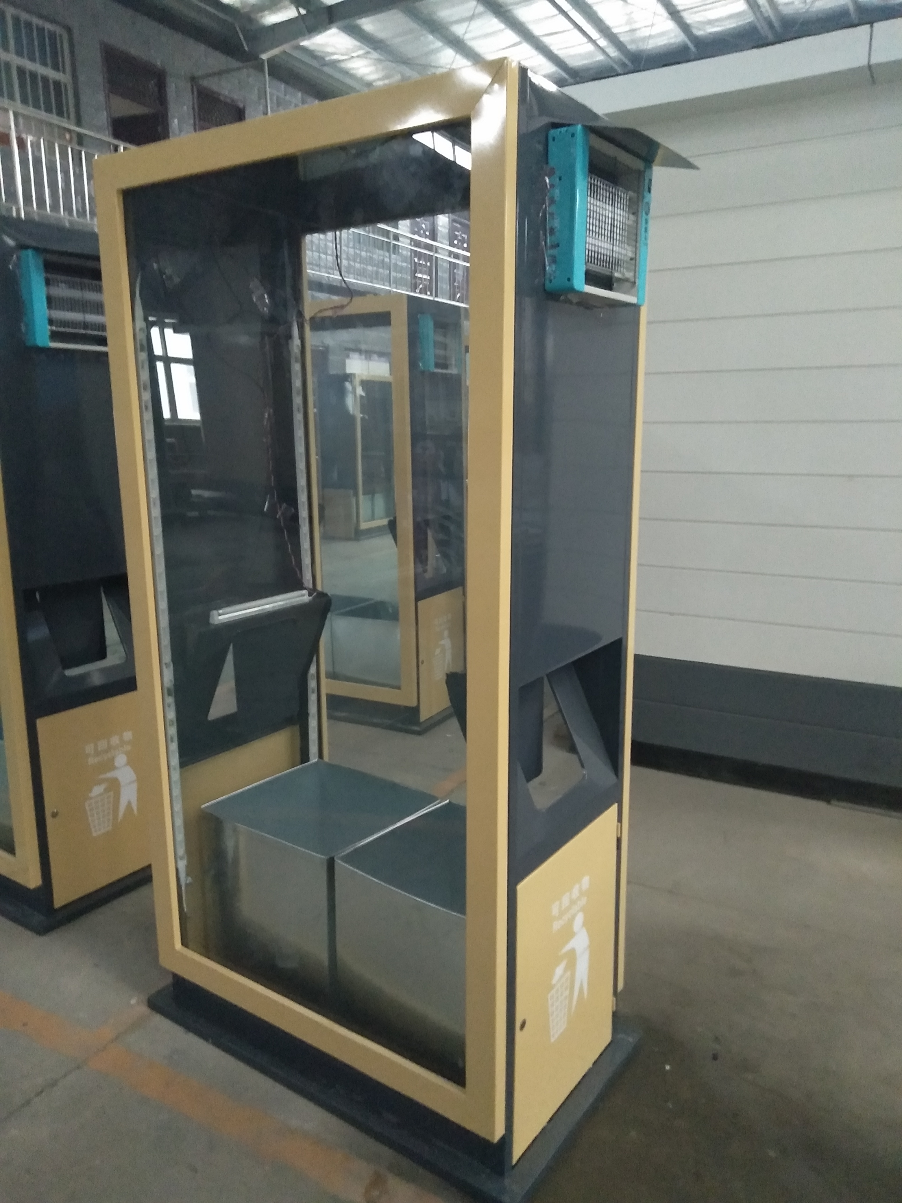 廣告箱式垃圾桶 分類垃圾桶 果皮箱 垃圾回收箱