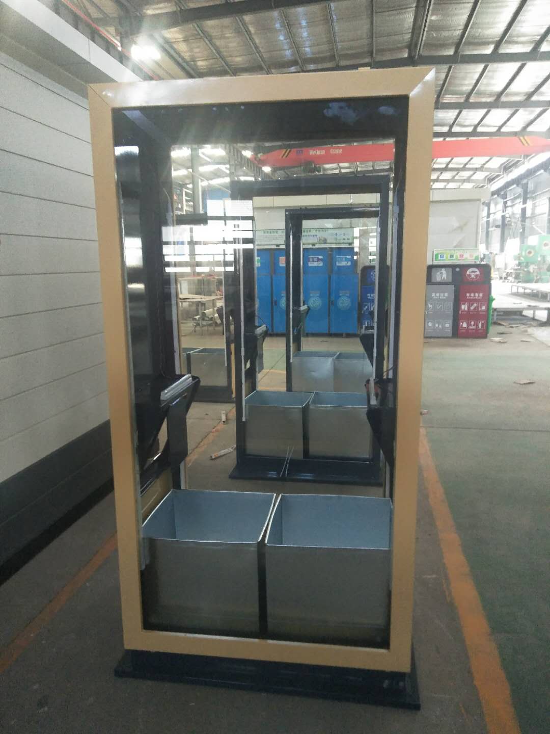 廣告箱式垃圾桶 分類垃圾桶 果皮箱 垃圾回收箱