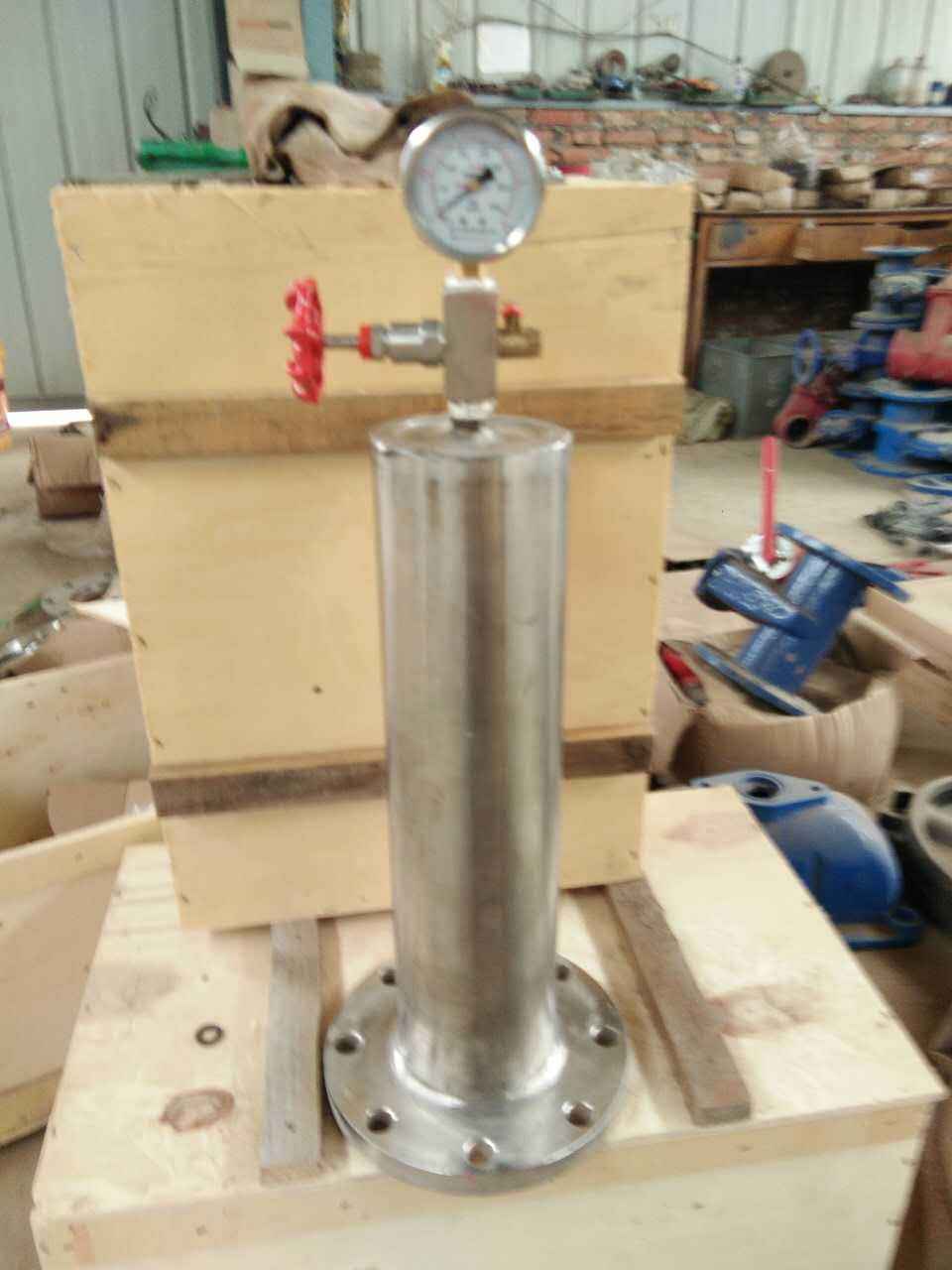 ZYA/9000X-16P 不銹鋼法蘭活塞式水錘*器、吸納器