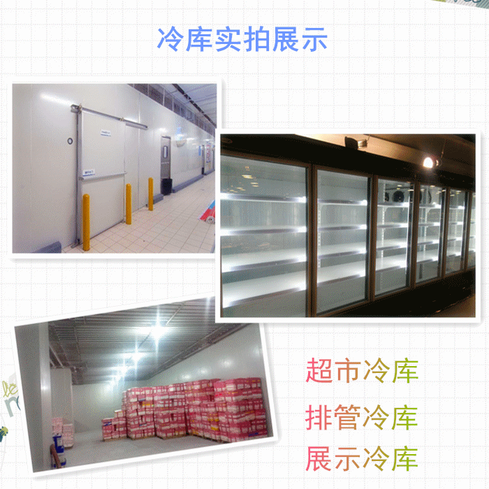 成都定做超市冷庫 果蔬冷庫安裝工程  水果肉類冷藏冷庫安裝定制
