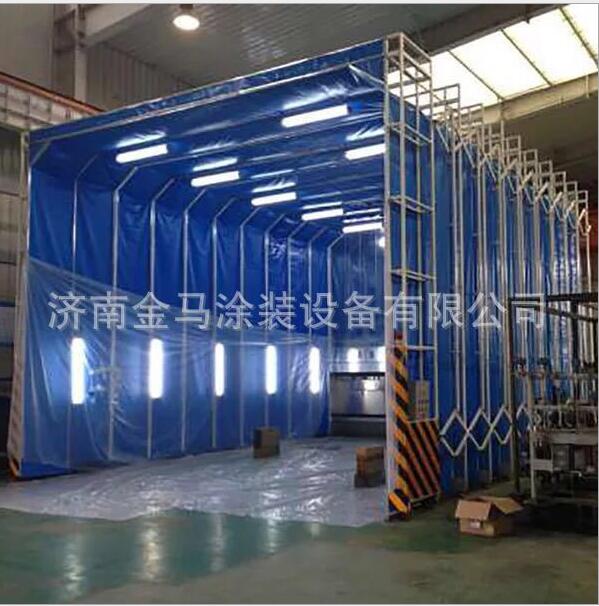 伸縮式噴漆房哪家好@哪里有@廠電話
