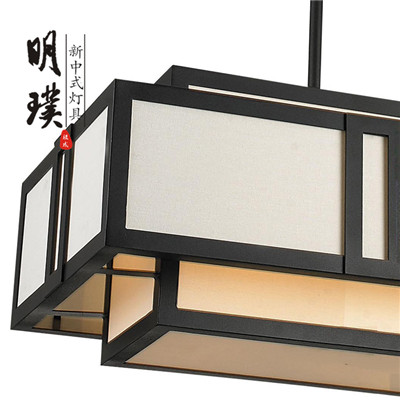 明璞新中式吊燈 仿古新中式吊燈