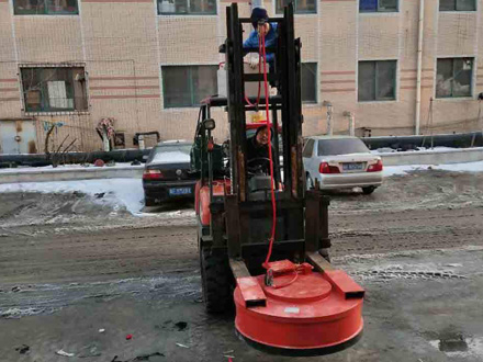 直徑1.5米高頻強(qiáng)磁電磁吸盤