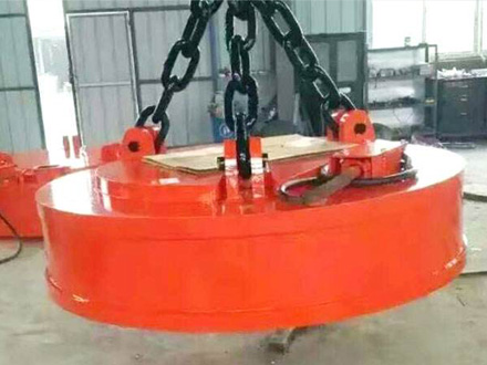 直徑為1.1米高頻強(qiáng)磁電磁吸吸盤