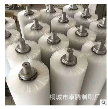 桐城市鋼絲輥批發(fā) 鋼絲毛刷輥價格 工廠直銷纏繞式鋼絲毛刷輥