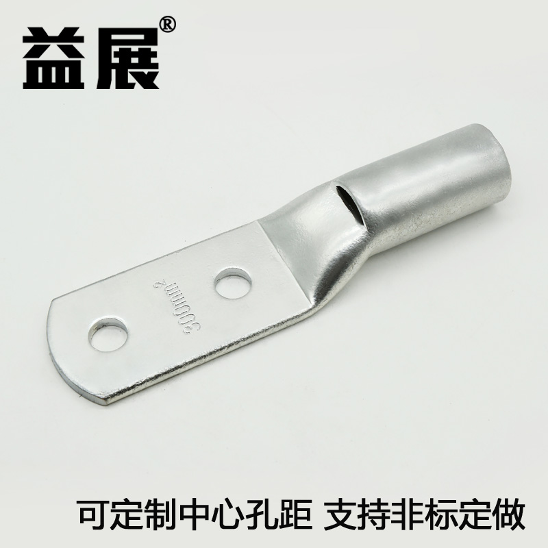 雙孔掛錫銅鼻子 CL120-2H-12管制銅鼻子可折彎打孔