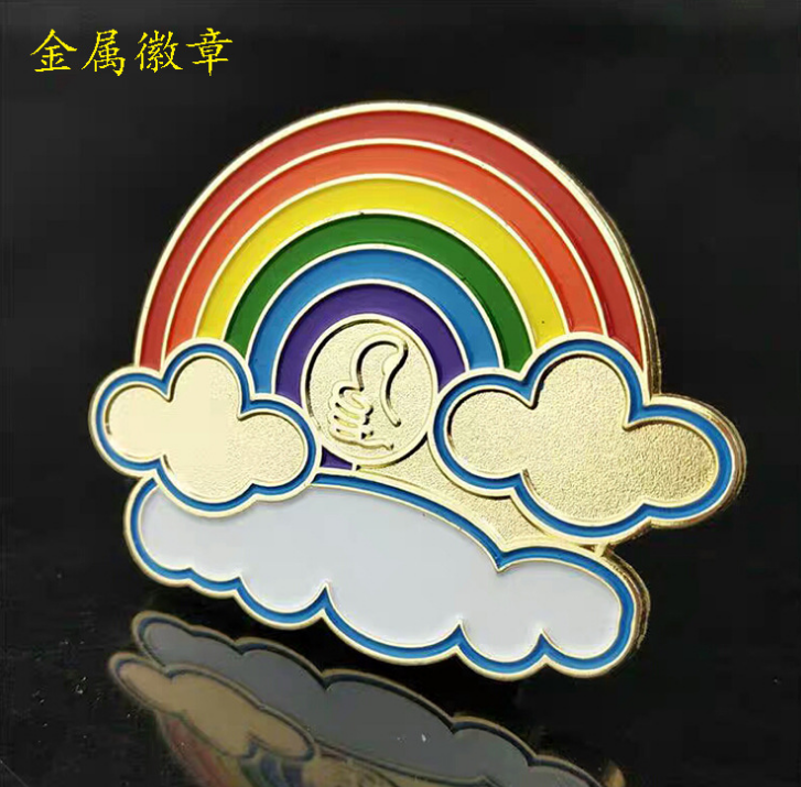 金屬純色徽章廠家直銷(xiāo)