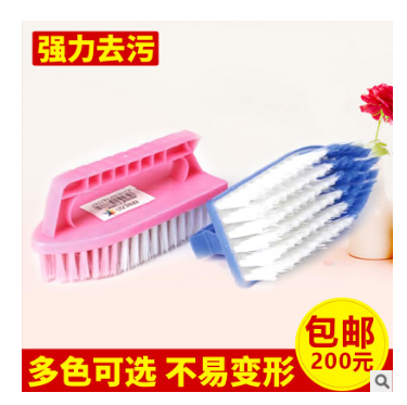 蘇州市雙色熨斗刷生產(chǎn)廠家 連柄式多用洗衣刷廠家 大量出售清潔刷子