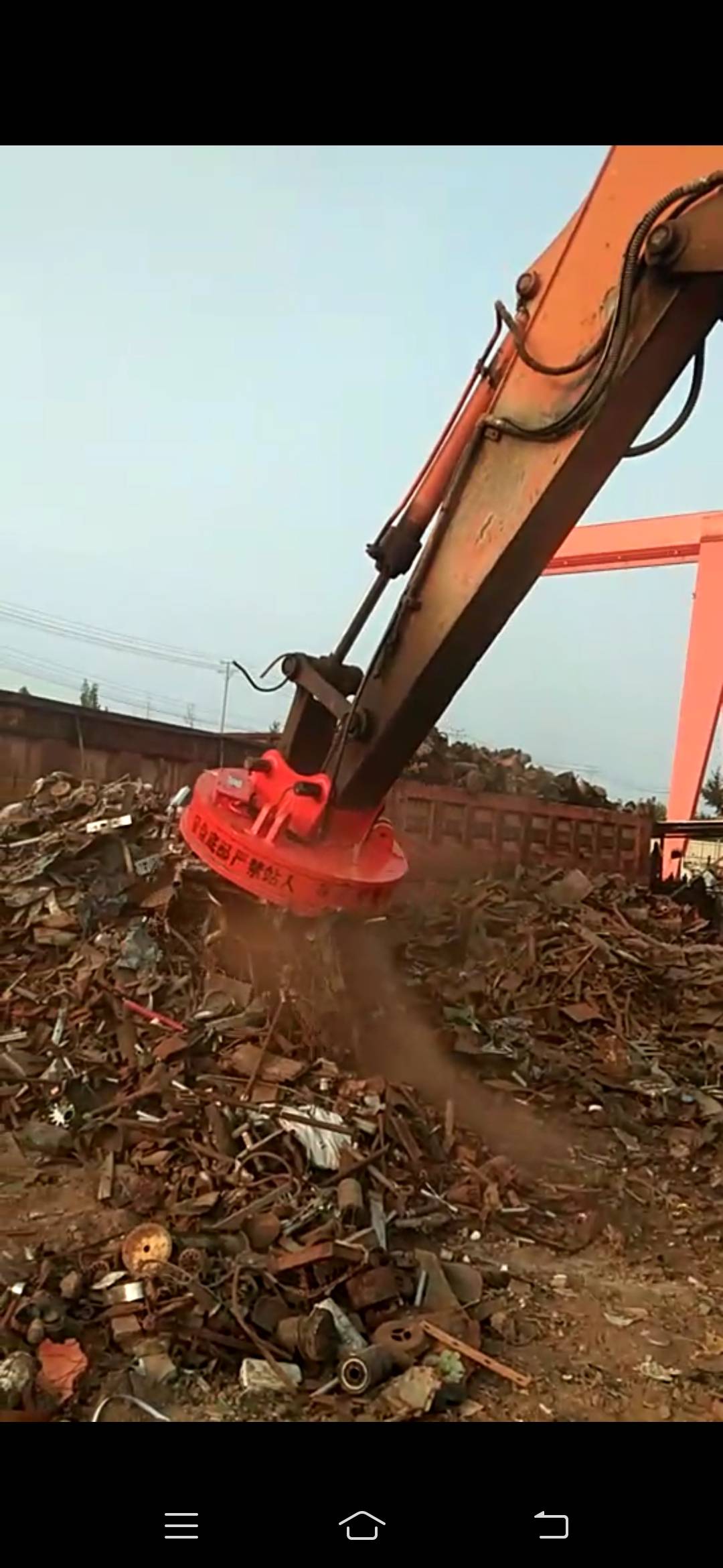 廢鋼起重電磁鐵 24V電磁吸盤，制造商，生產(chǎn)廠家