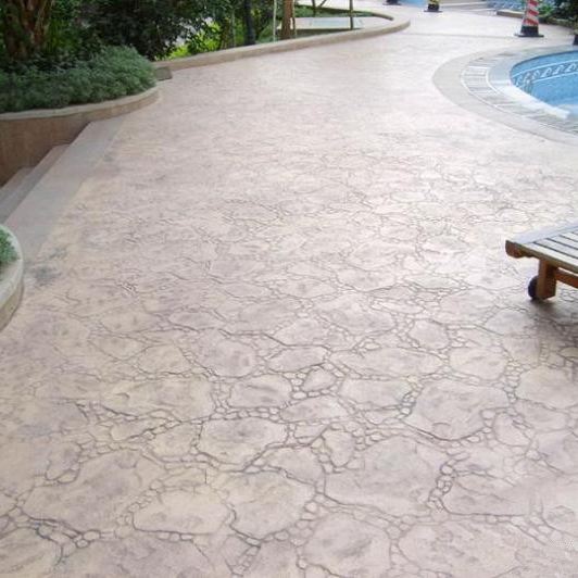邛崍市、 邛崍市、水泥壓花地坪