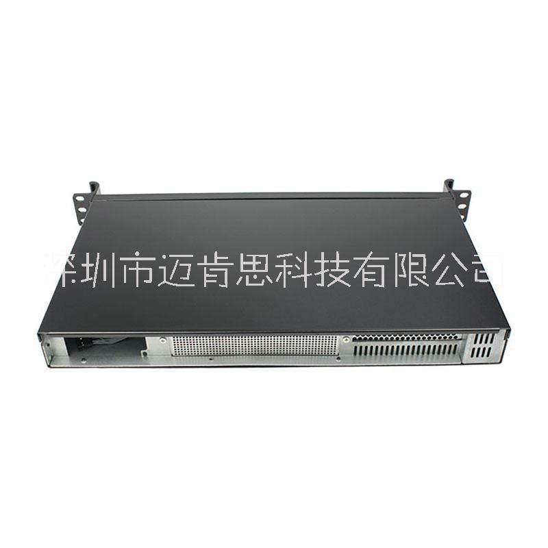 邁肯思1U機箱工控機箱K125L 19寸鋁合金面板短小250MM服務(wù)器機箱itx機箱迷你工控機箱
