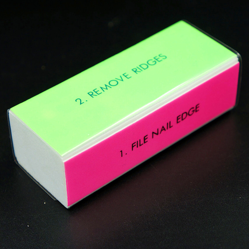 木之美精美指甲銼物美價廉海綿拋光塊打磨豆腐塊古玩打磨塊 拋光塊四面拋光塊