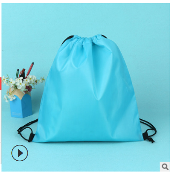 杭州市牛津布收納袋價格 抽繩雙肩背包袋廠家 現(xiàn)貨批發(fā)收納袋