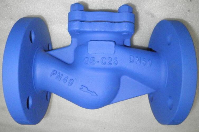 德標(biāo)升降式止回閥H41H D碳鋼WCB法蘭防倒流單向逆止閥DN15-400