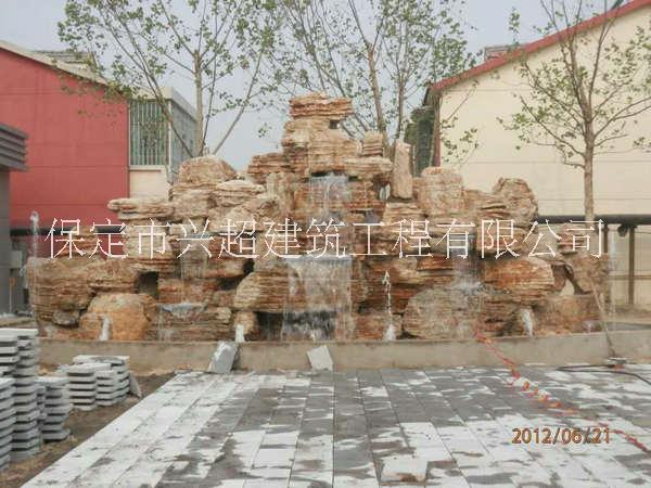 陵城區(qū)斧劈石假山 斧劈石假山制作 千層石假山廠家