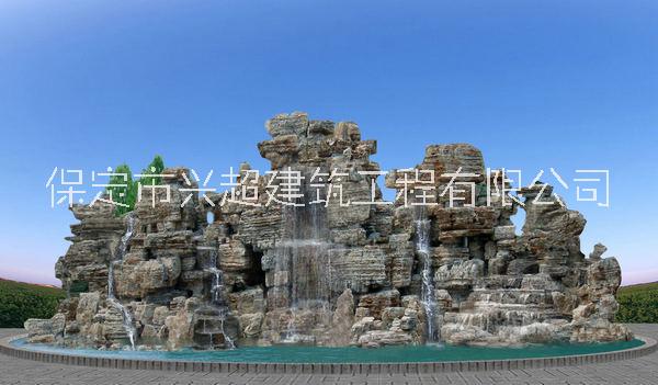 禹城市水泥假山-水泥假山制作-興超園林