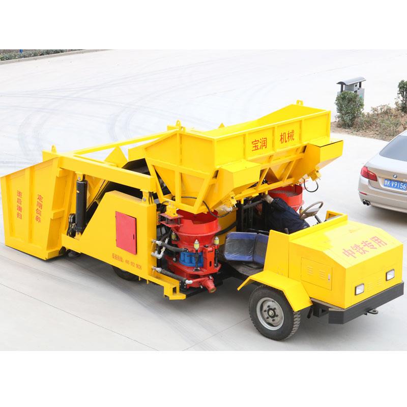 河南液壓自動上料噴漿車廠家 液壓自動上料噴漿車批發(fā)價格