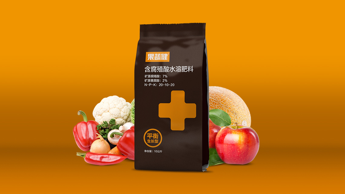 果蔬健含腐植酸水溶肥生根壯苗型改善土壤