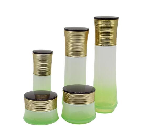 現(xiàn)貨30-120ml美人面套裝瓶 玻璃化妝瓶 護膚品包材旅游分裝瓶批發(fā)