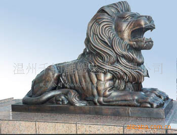 千鈞雕塑       供應(yīng) 銅獅