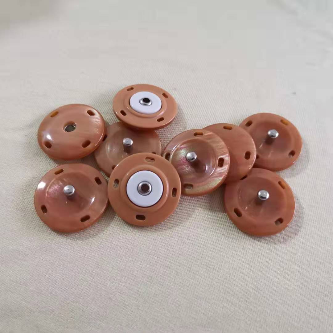 樹(shù)脂暗扣塑膠啪扣高端女裝品牌用啪扣暗扣女裝大衣扣