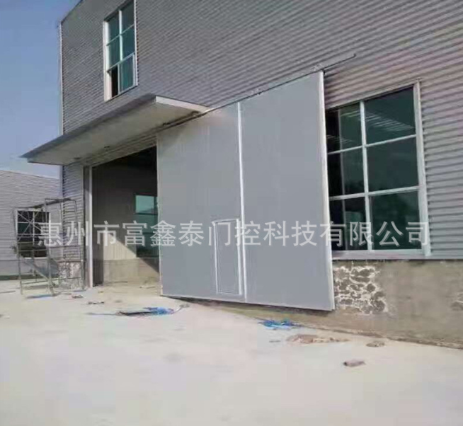 彩鋼工業(yè)門報價，批發(fā)，供應(yīng)商，生產(chǎn)廠家【惠州市富鑫泰門控科技有限公司】