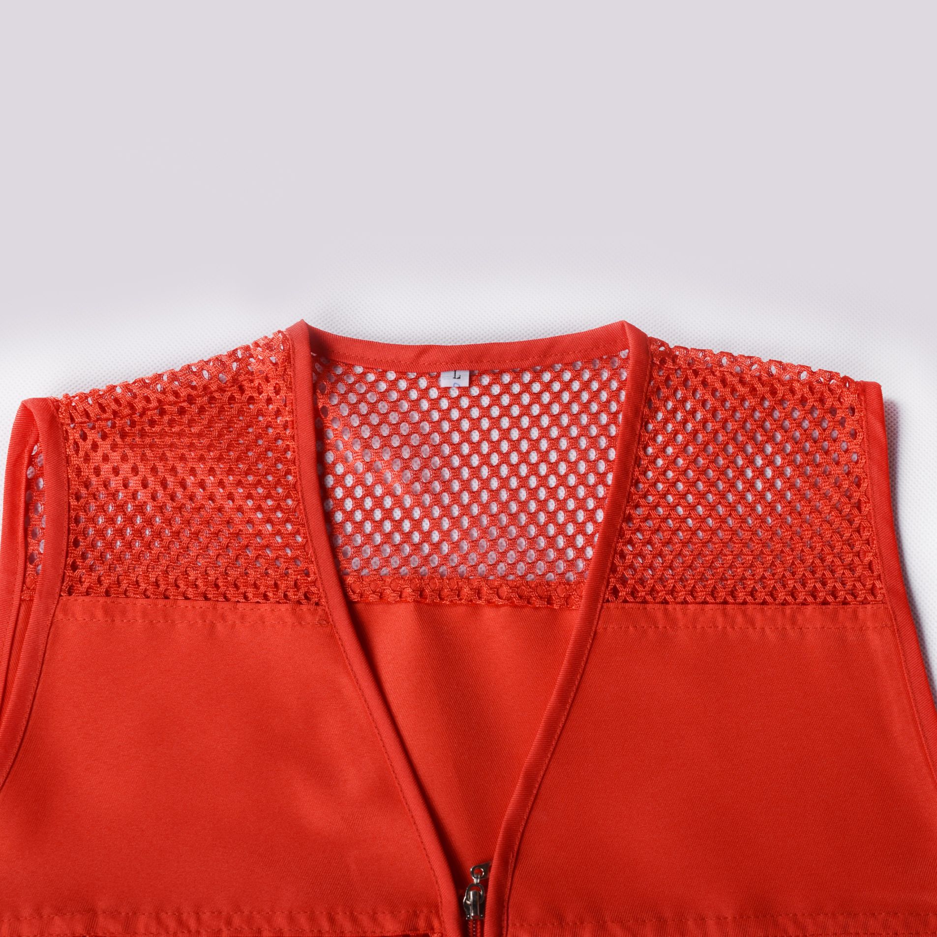 志愿者廣告網(wǎng)紗馬甲 批發(fā)定制 薄款夏季透氣印字LOGO義工馬夾