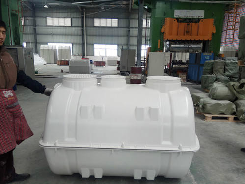 新農(nóng)村改造化糞池 農(nóng)村小型化糞池 玻璃鋼模壓化糞池