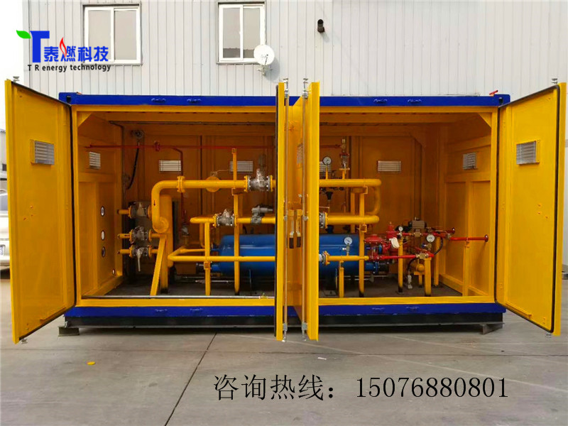 供應(yīng)產(chǎn)品小型調(diào)壓撬, cng燃?xì)鉁p壓撬，燃?xì)庹{(diào)壓撬裝
