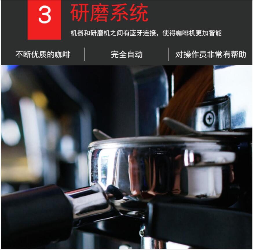 金佰利M100 DT2 雙頭咖啡機(jī)自動(dòng)蒸汽版 金佰利M100咖啡機(jī)