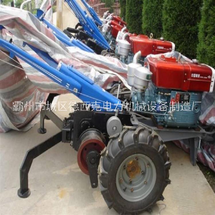 JPJ-5手扶拖拉機(jī)絞磨 5噸手扶柴油機(jī)絞磨 電纜牽引機(jī)