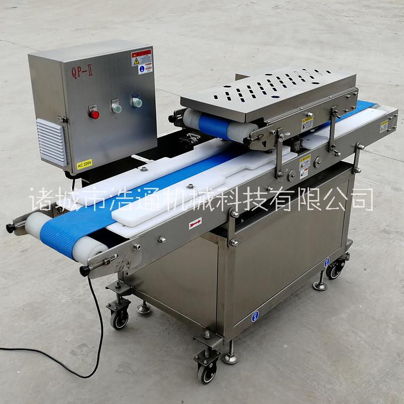 全自動多功能鮮肉切片機(jī)  全自動雞胸肉開片機(jī)  肉類開片機(jī)