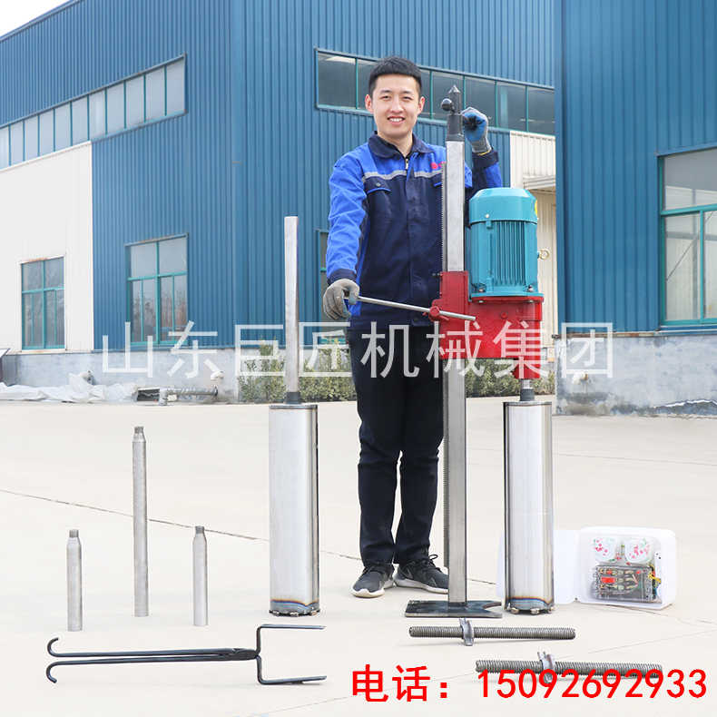 三相電立式工程水磨鉆機(jī) 大口徑巖石鉆孔 效率高