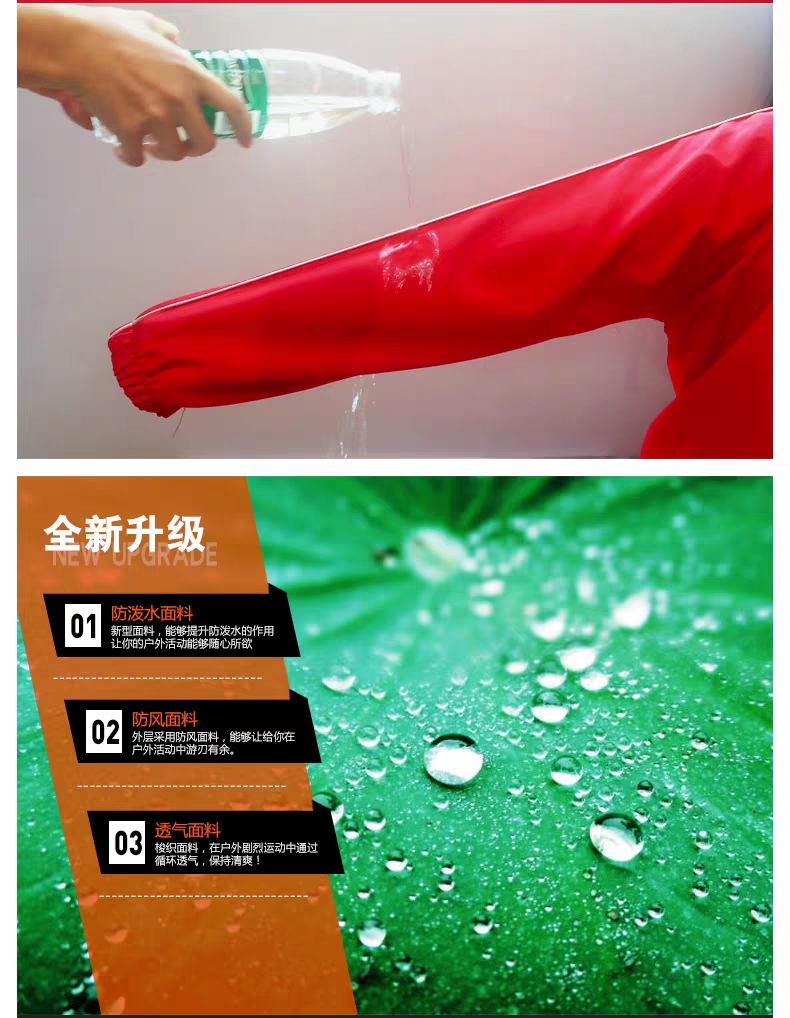 定制2019秋冬季工作服長袖外套